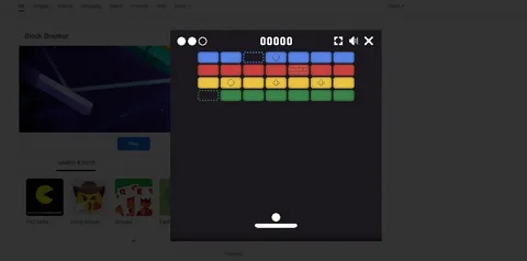 Google Block Breaker